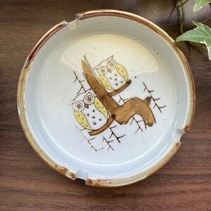 Otagiri Original Vintage Ceramic Owl Ashtray